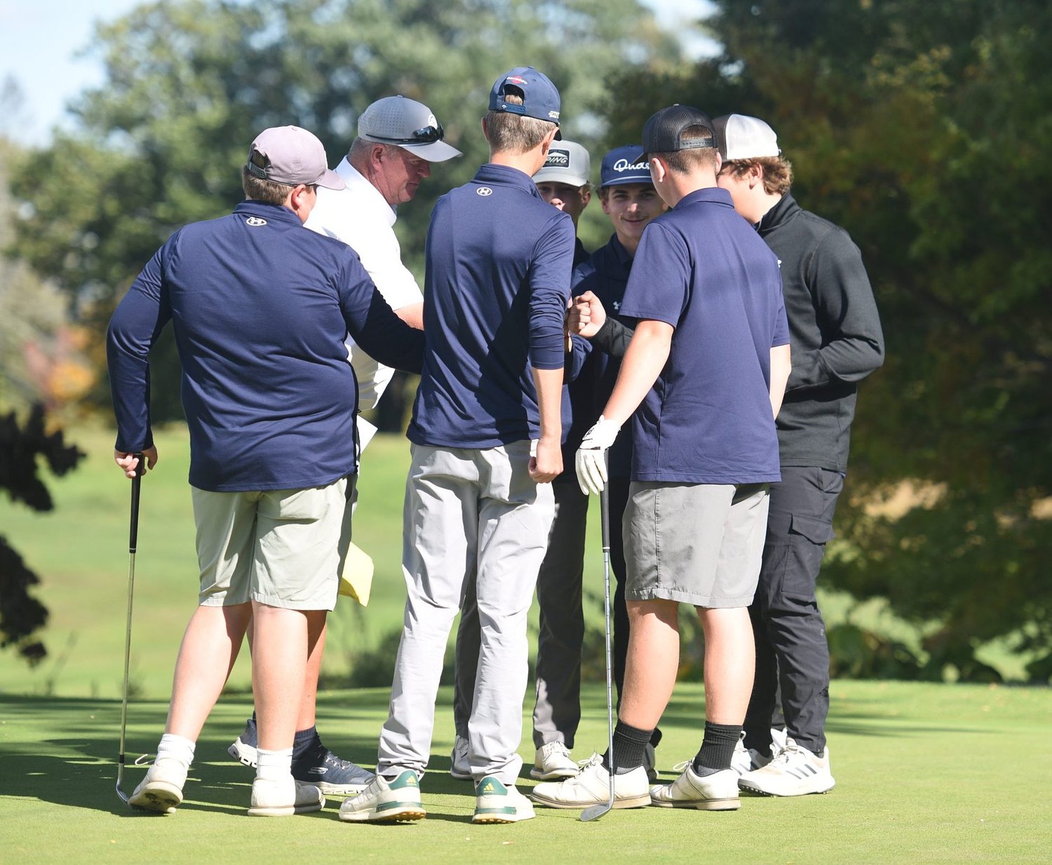 H.S. Roundup: Franklin Tech golf secures share of league title with win over Smith Vocational