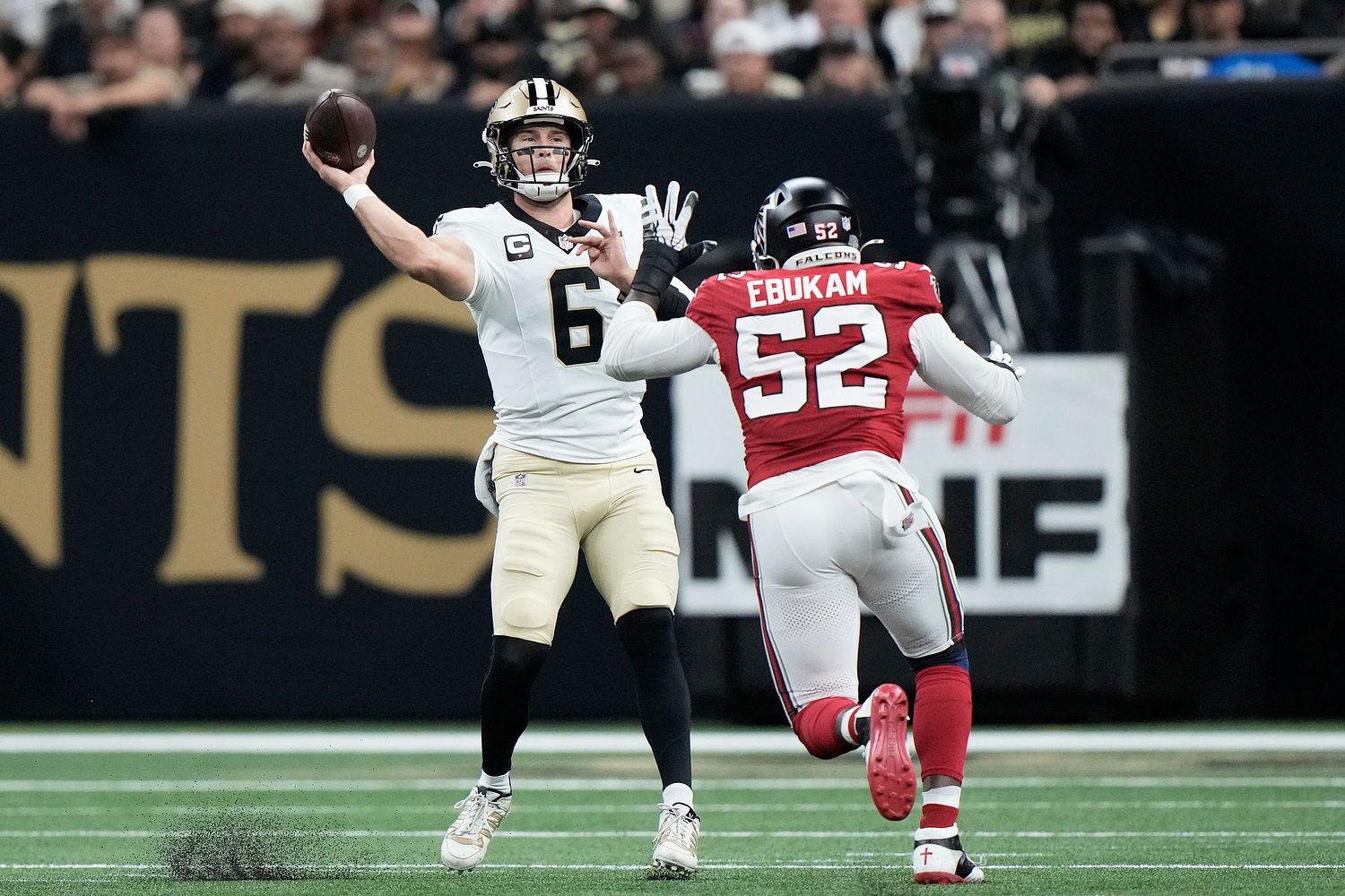 Saints gearing up for an early season stress test after dispiriting primetime loss to rival Falcons