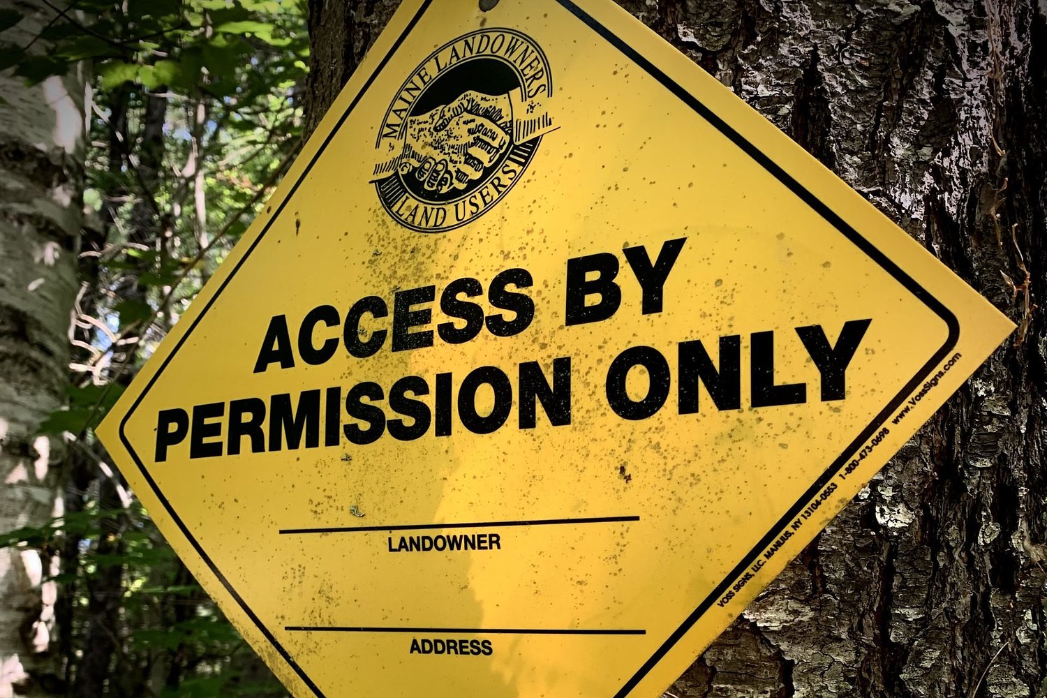 It's getting harder to find good places to hunt and trap in Maine