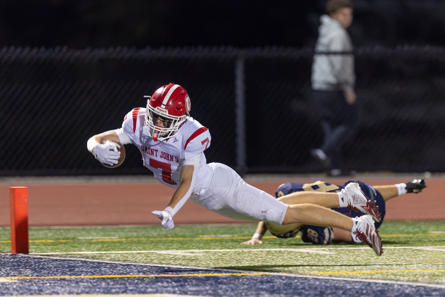 Liam Deso scores four times in Saint John’s shutout of rival Shrewsbury