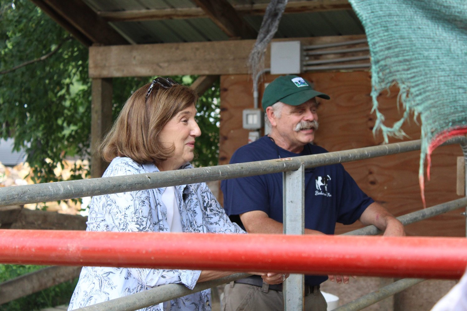 A local farm worries about looming tariffs. Cinde Warmington says she'll fight against them.