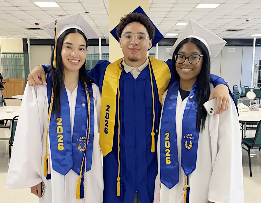 These N.J. triplets include co-valedictorian sisters and their ‘street smart’ brother