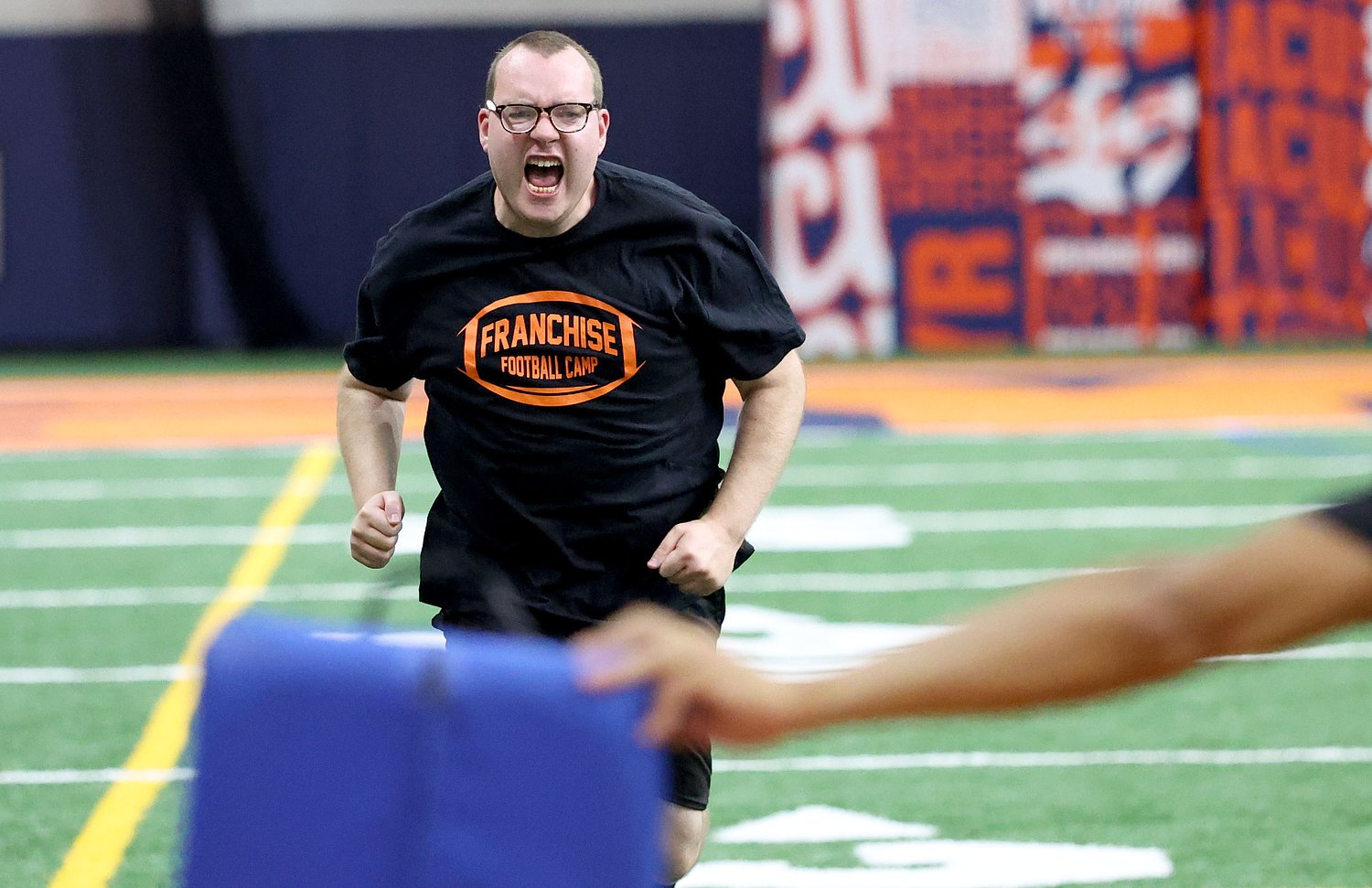 Photos: The Beautiful Lives Project partners with Syracuse football