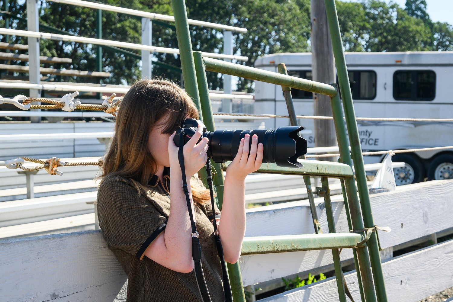 Student Voices: Finding the perfect shot at the High School Journalism Institute