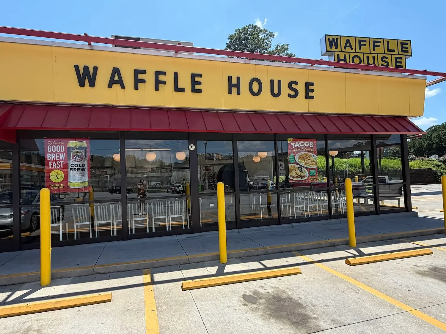 Waffle House is testing out tacos on the menu at locations around metro Atlanta
