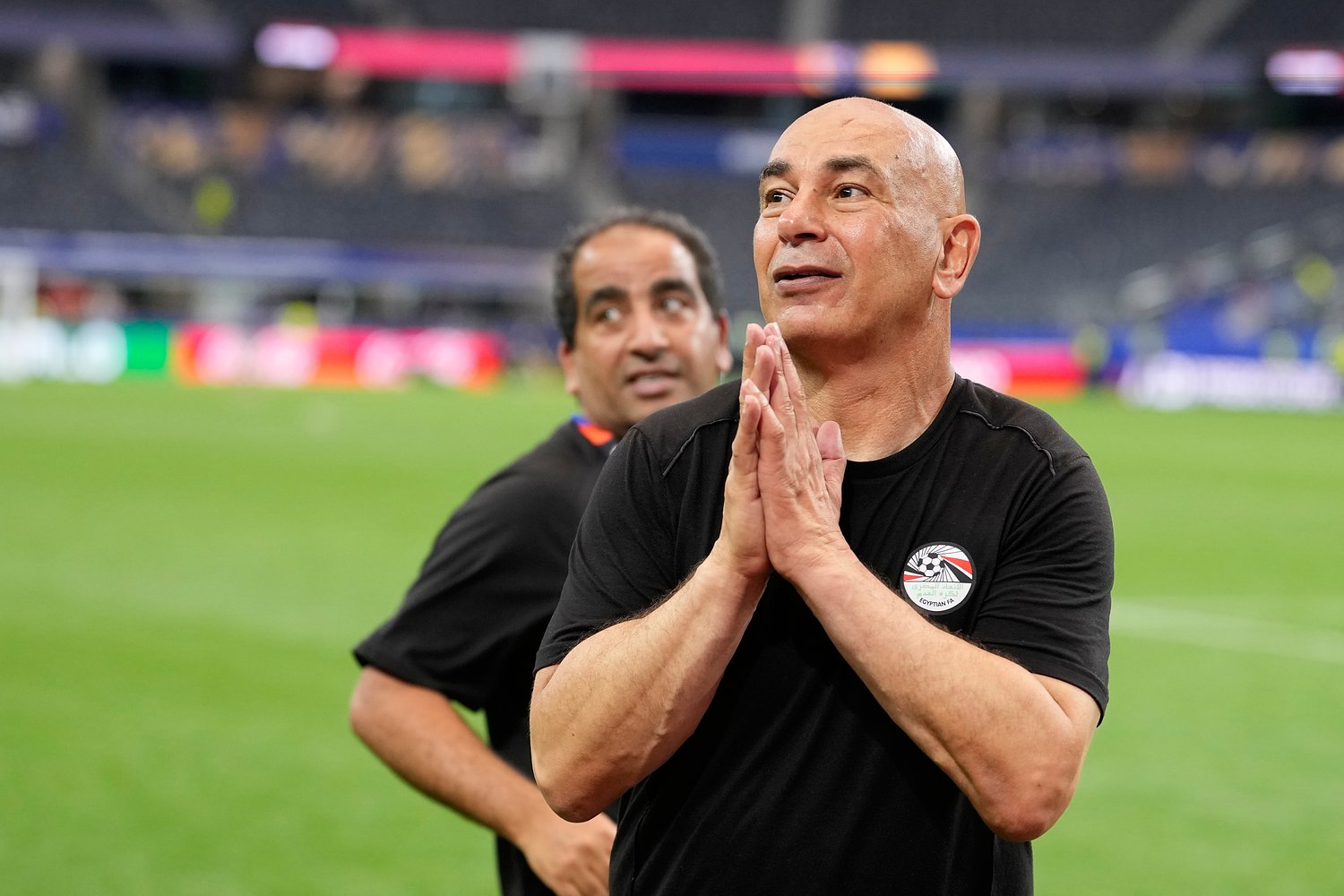 Coach waves Palestinian flag after World Cup game win