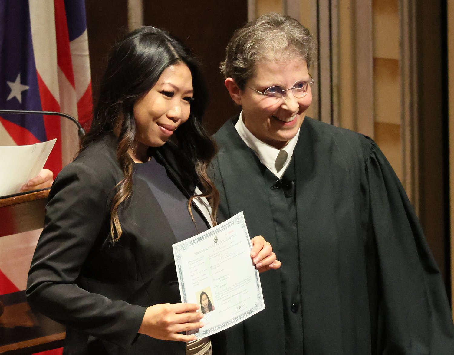 A special year for a special ceremony: Severance Hall hosts citizenship oath for 73 new Americans