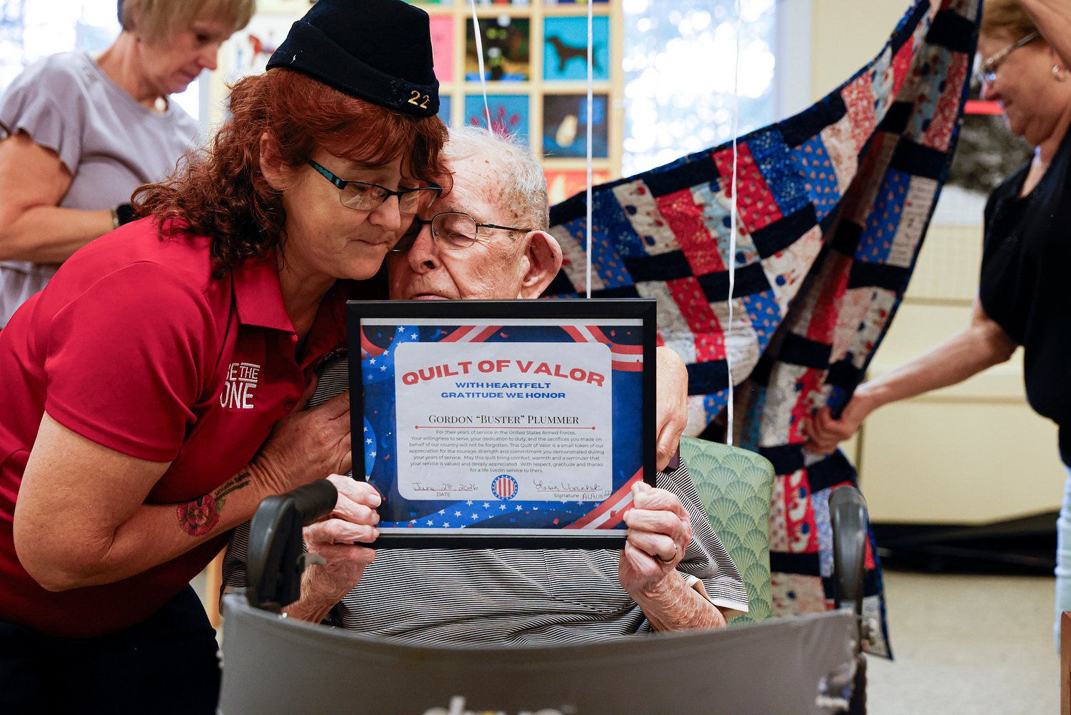 WWII veteran marks century milestone