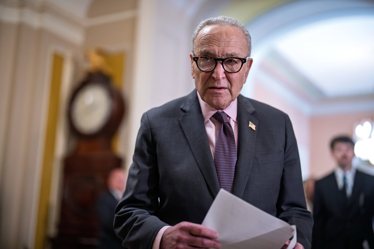Chuck Schumer is 'staying out of Maine' as Democrats race to replace Graham Platner