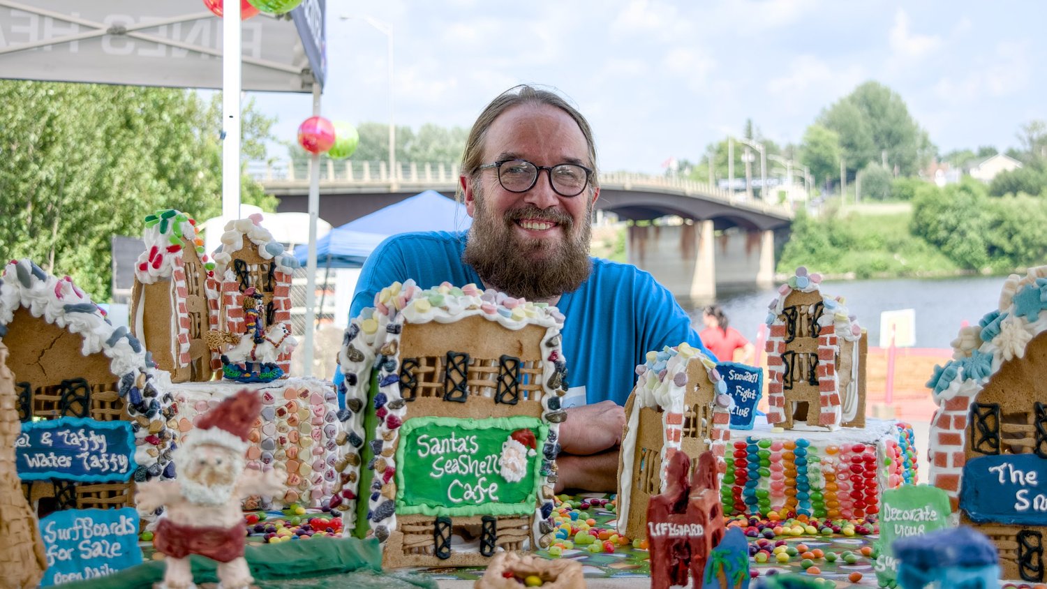 Creator of world’s largest gingerbread village appears at Aroostook summer festival