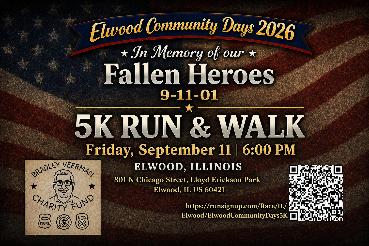 Fallen Heroes 5K in Elwood to honor 9/11 victims, first responders