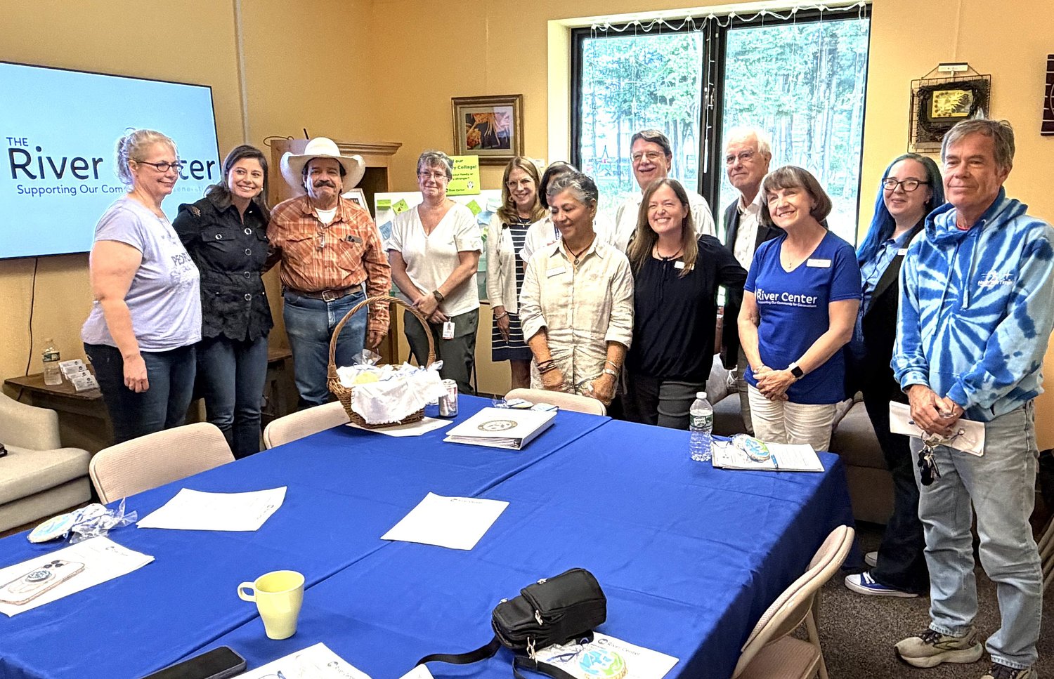 Rep. Maggie Goodlander visits River Center to discuss vital family resources