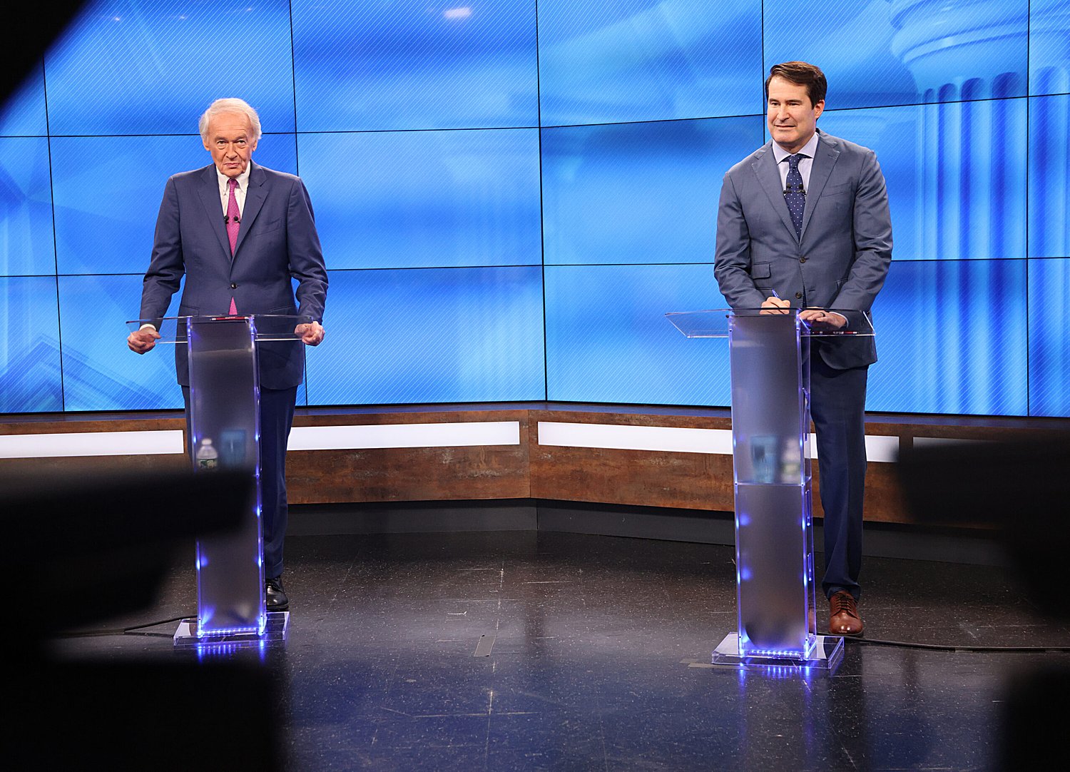 At Massachusetts Senate debate, Markey touts early call for blocking Israel arms sales