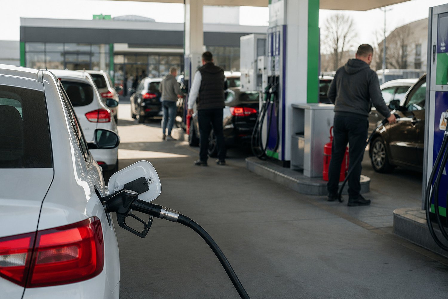 Motorina, tot mai scumpă în România: cât mai costă plinul mașinii