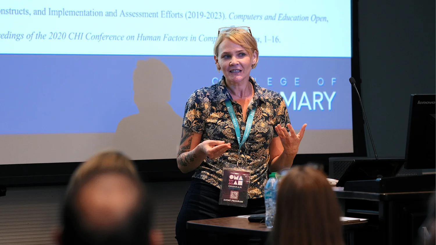 At the College of Saint Mary, a microcosm of A-I use and tensions in education