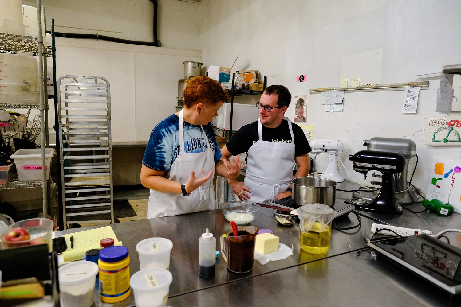 The brownies are delicious, but Reality Kitchen tries to write a recipe for a better society