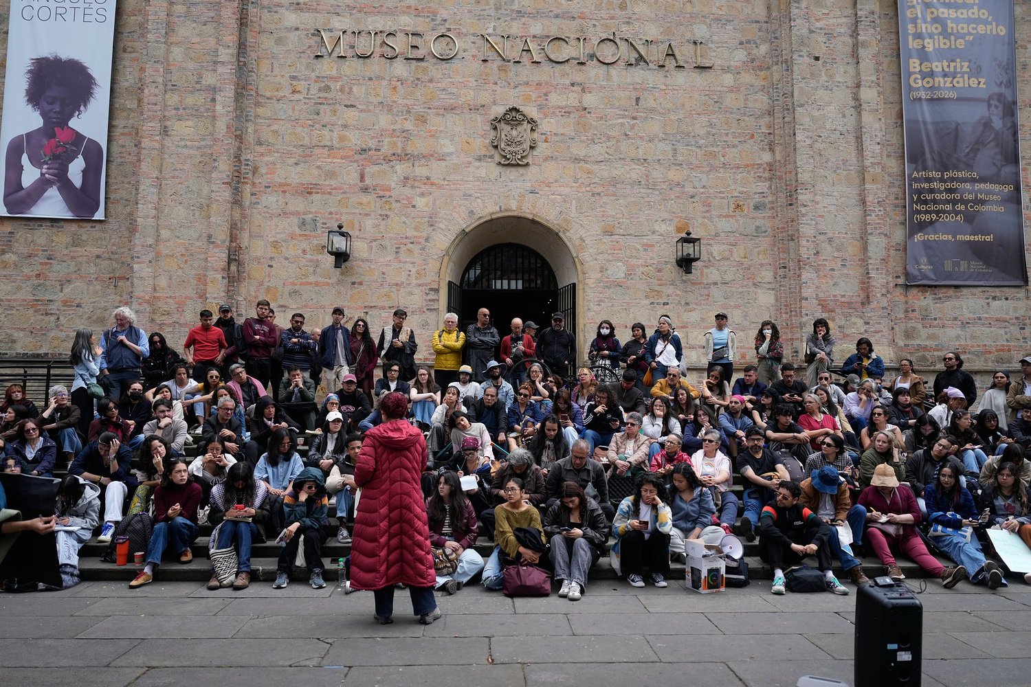 Trump-allied Colombian president removes art exhibits he deems communist, sparking protests