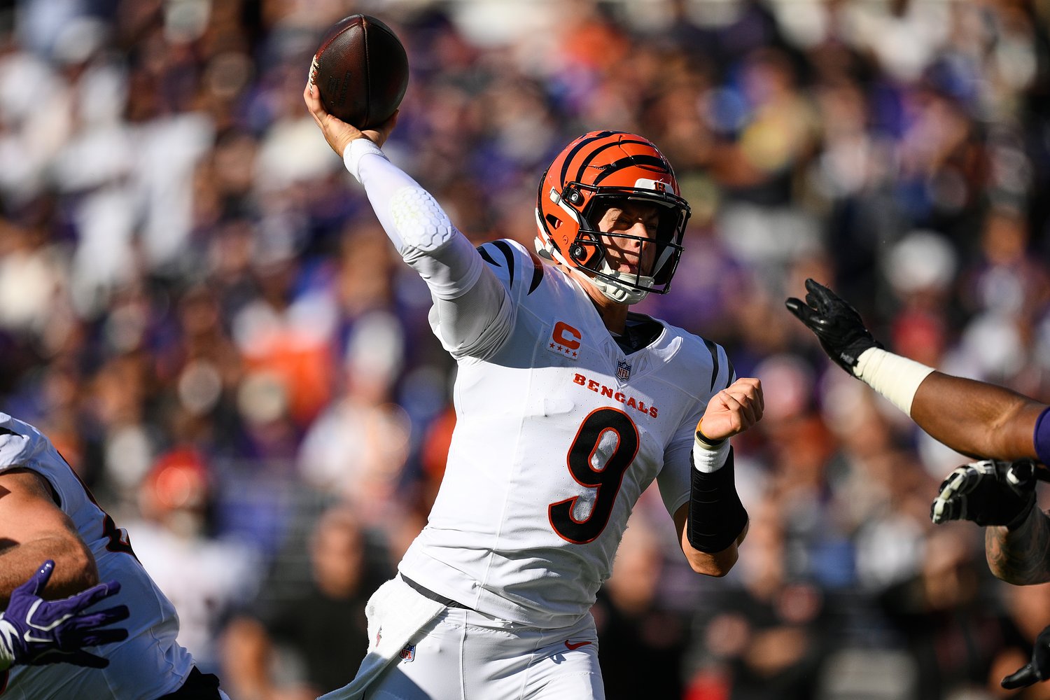 What Joe Burrow said about how he and Tee Higgins played ‘lights out’ in Bengals’ second half rout of Ravens