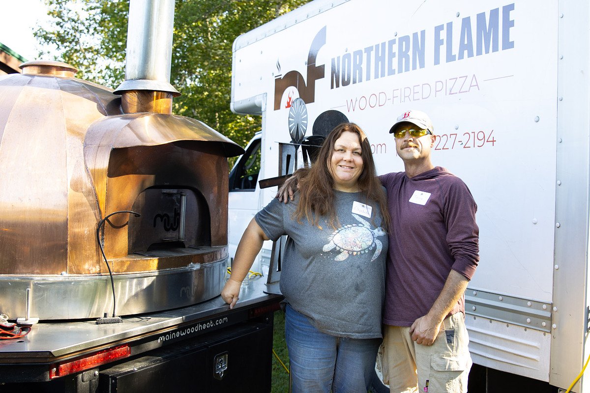 A northern Maine couple is carrying on the legacy of a mobile Down East pizza business