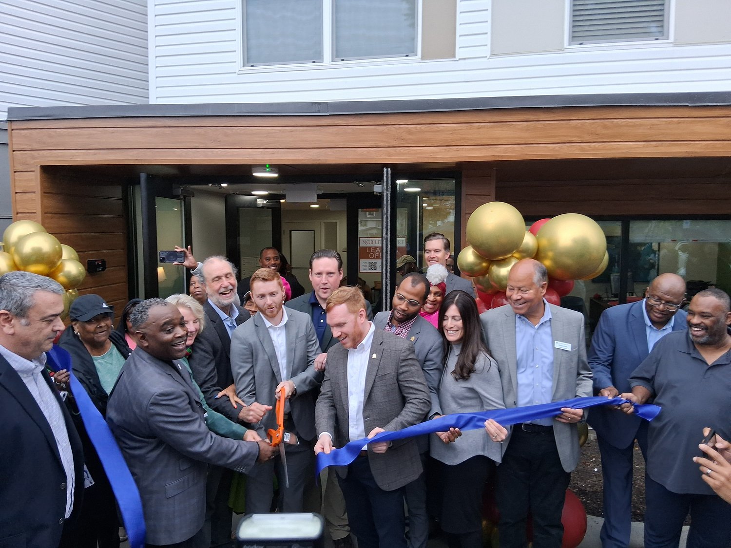 Ribbon-cutting at affordable apartment complex caps off Noble effort in the Heights