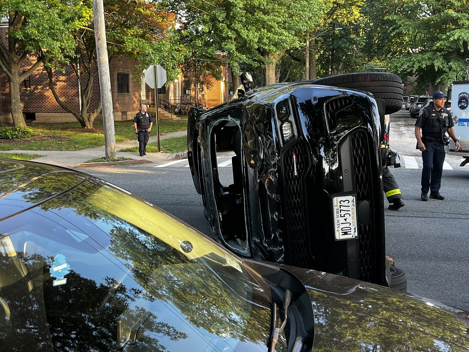 At least five car crashes reported over two days on Staten Island