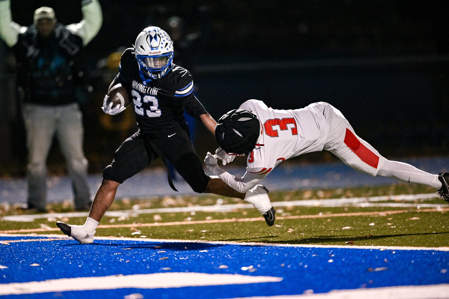 Irvington football powers past Perth Amboy to take shutout in N1G5 opener