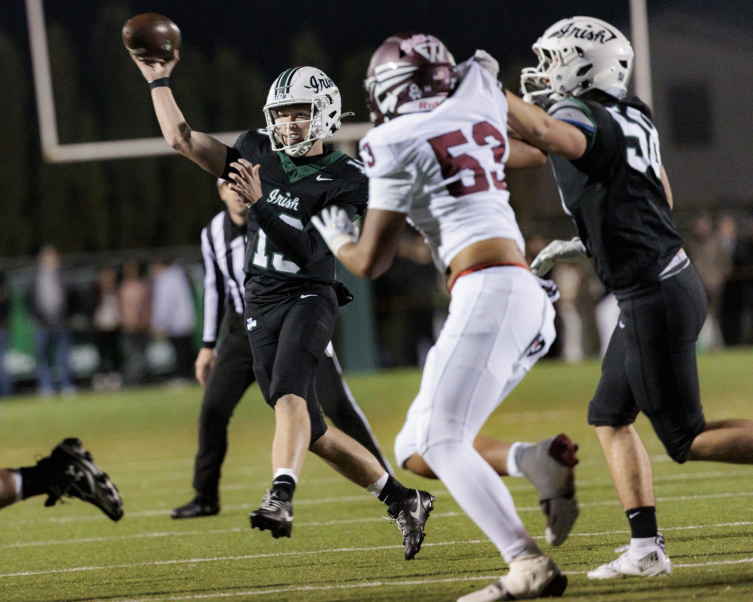 High school football: Sheldon edges Willamette in rivalry thriller