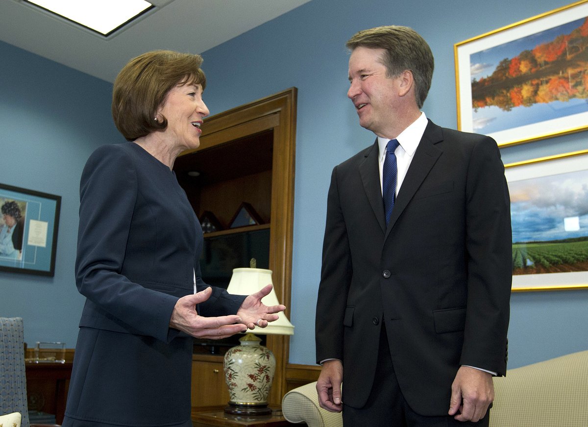 Letter: Susan Collins too often supports Trump’s policies and nominees