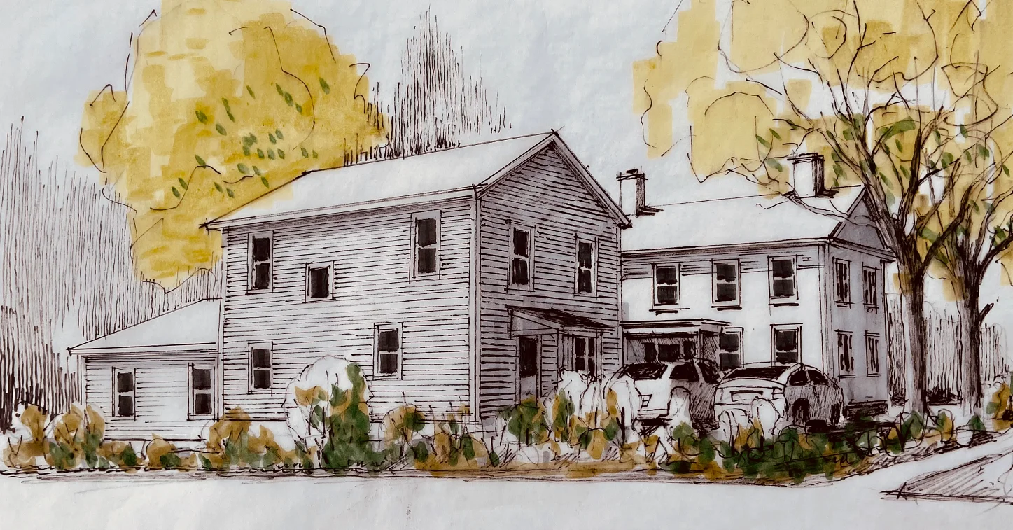 Historic Amherst home to become affordable townhouses and Habitat for Humanity duplex