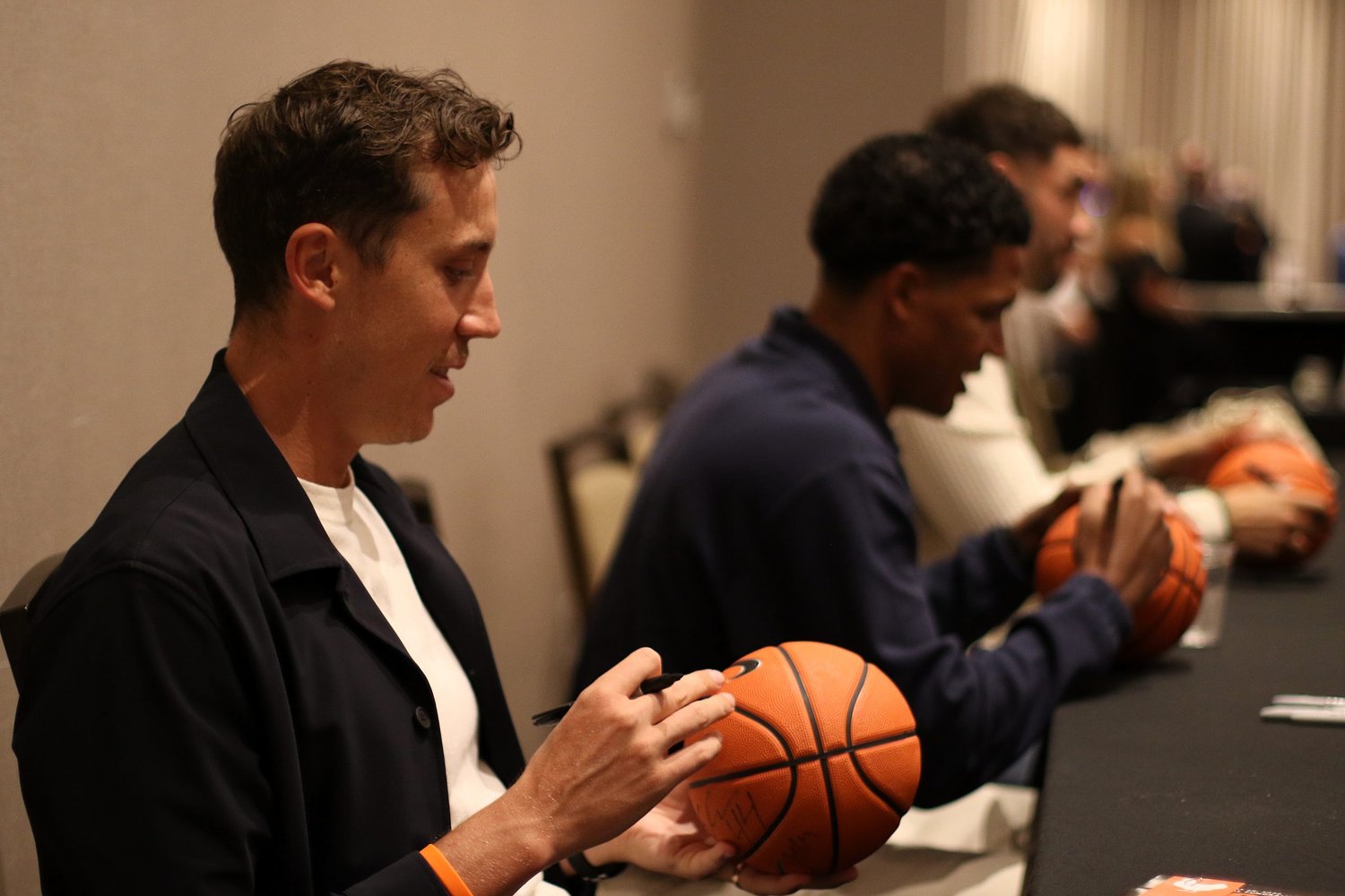 New Hampshire athletes join Duncan Robinson for inaugural Hoops for Healing event