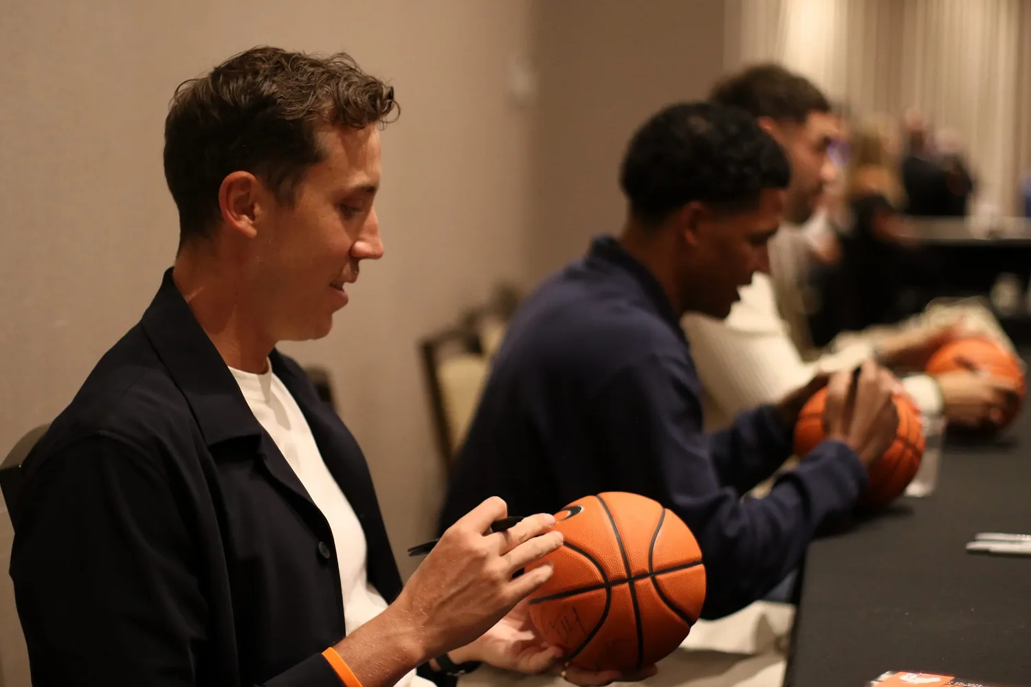 New Hampshire athletes join Duncan Robinson for inaugural Hoops for Healing event