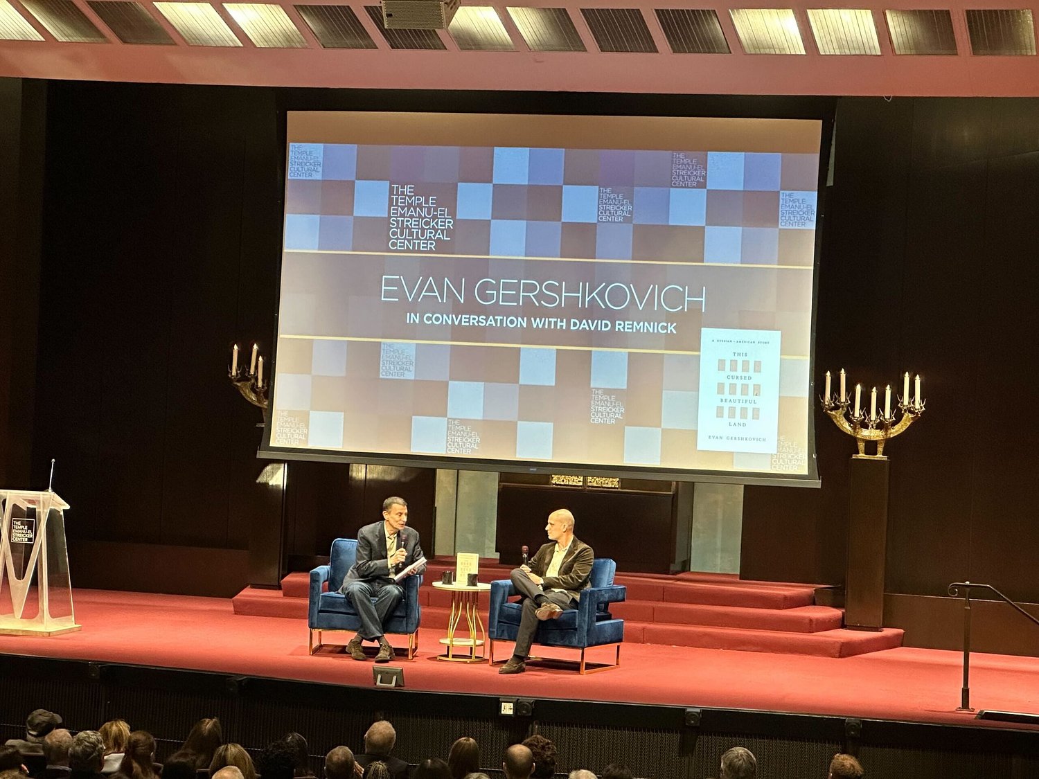 At his memoir launch, Evan Gershkovich recalls Moscow's thriving Jewish life before Ukraine war