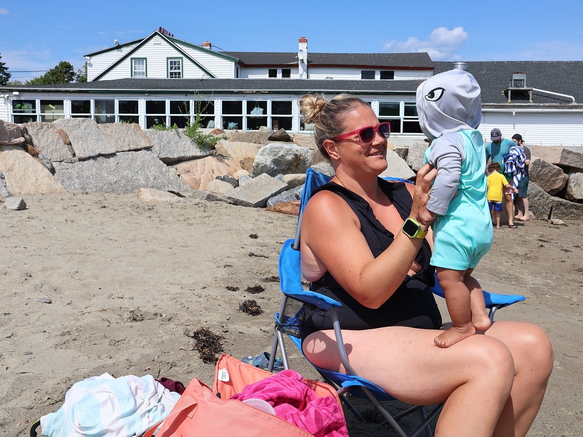 Recent surge in Maine shark sightings don’t phase midcoast beachgoers
