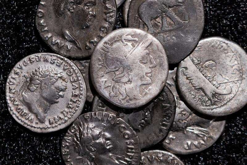 Amateur archaeologist finds Germany’s biggest hoard of ancient Roman silver coins