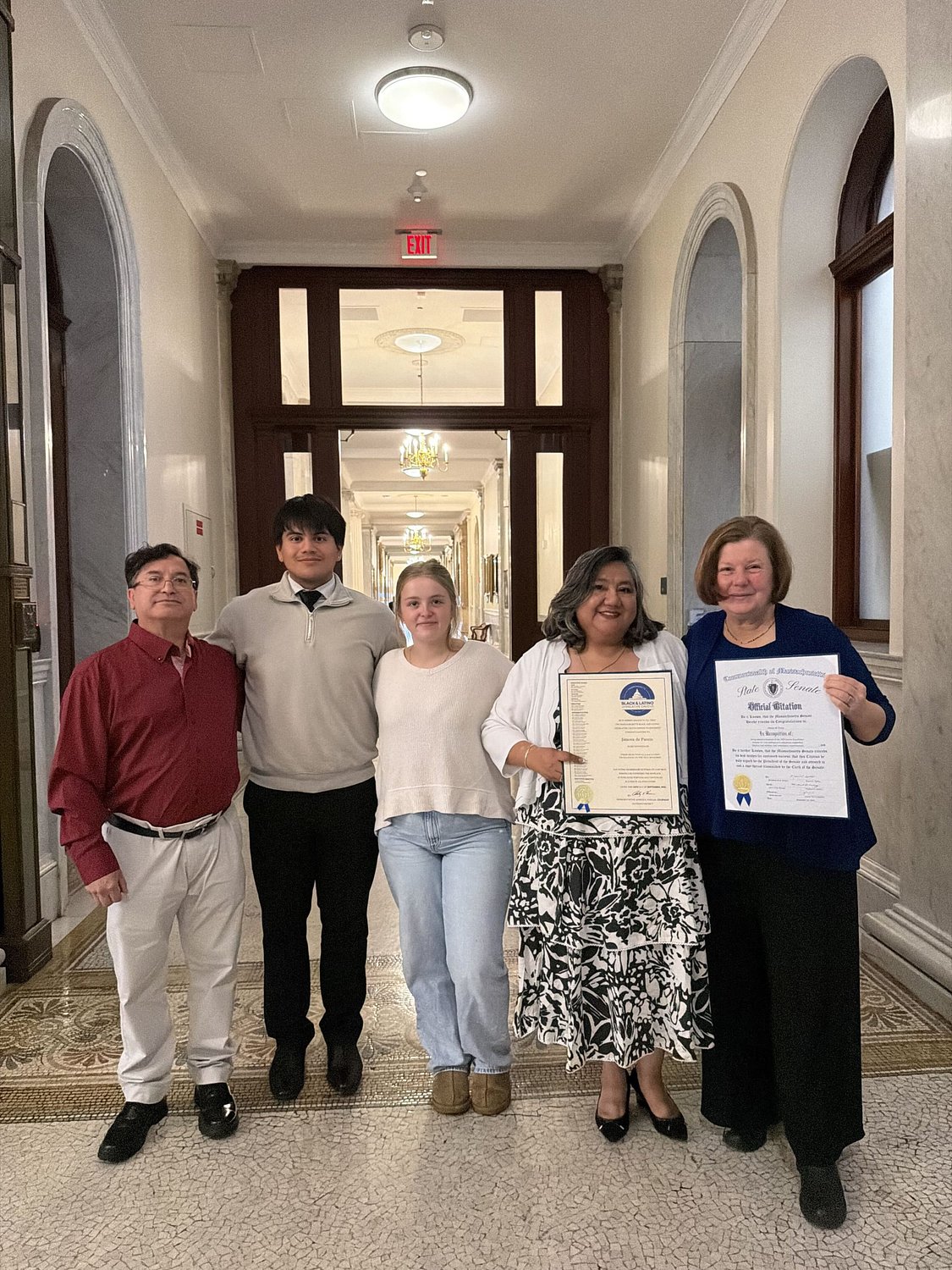 Jimena de Pareja honored for supporting Spanish-speaking families