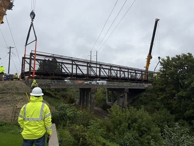 Grand Rapids Township opens new $700K pedestrian bridge on Crahen Avenue