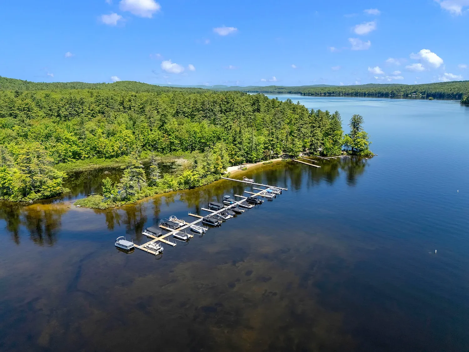 Sprawling 117-acre campground on a Maine lake is selling for $9.8M