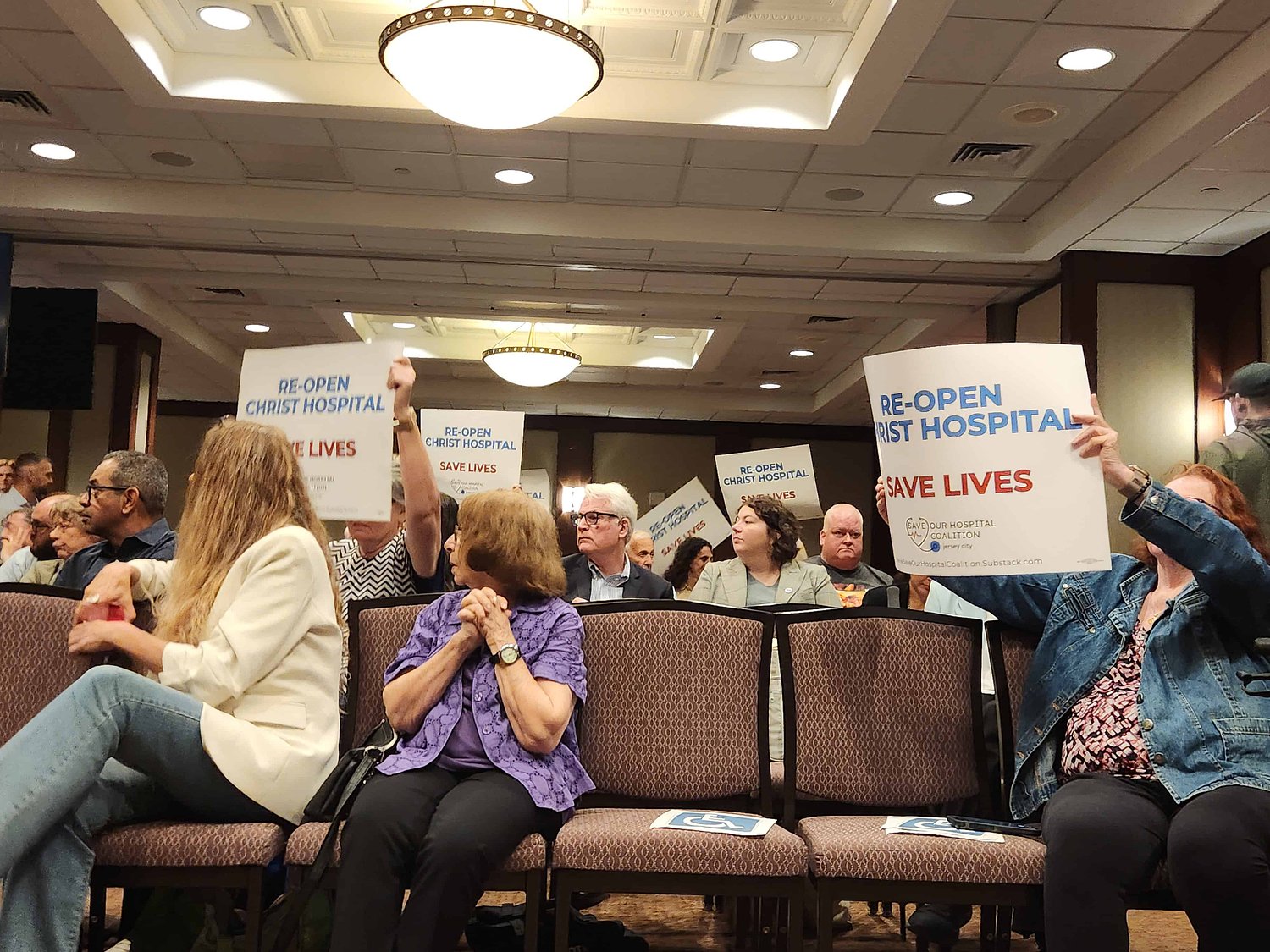 Jersey City residents, officials condemn hospital closure at state hearing