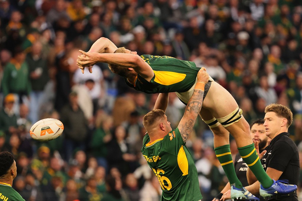 Pre-game flyover of South African stadium goes viral
