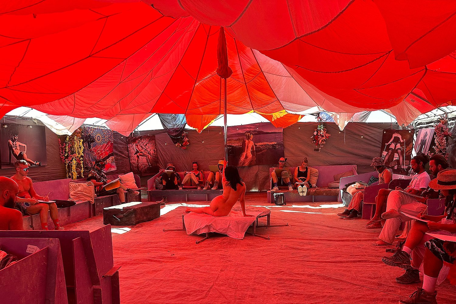 After destruction, Burning Man's Orgy Dome is back in 2026 with a new rule