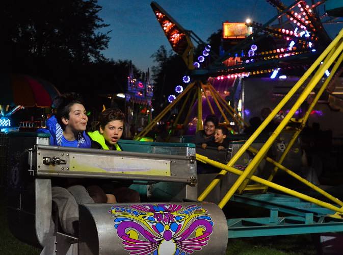 Amherst Rotary Club Fair holds first ceremonial opening as rides, games return to Town Common