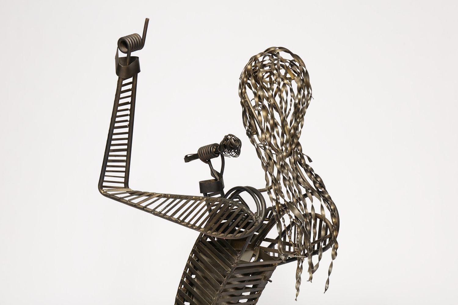 At Johnson Lowe, Richard Dial's steel sculptures hold up a family's history