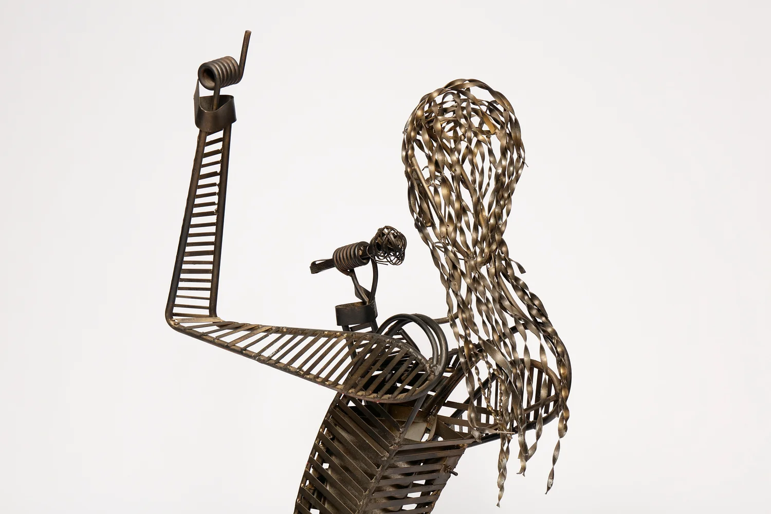 At Johnson Lowe, Richard Dial's steel sculptures hold up a family's history