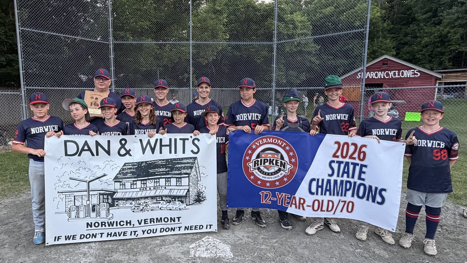 Norwich 12U baseball off to regional tournament