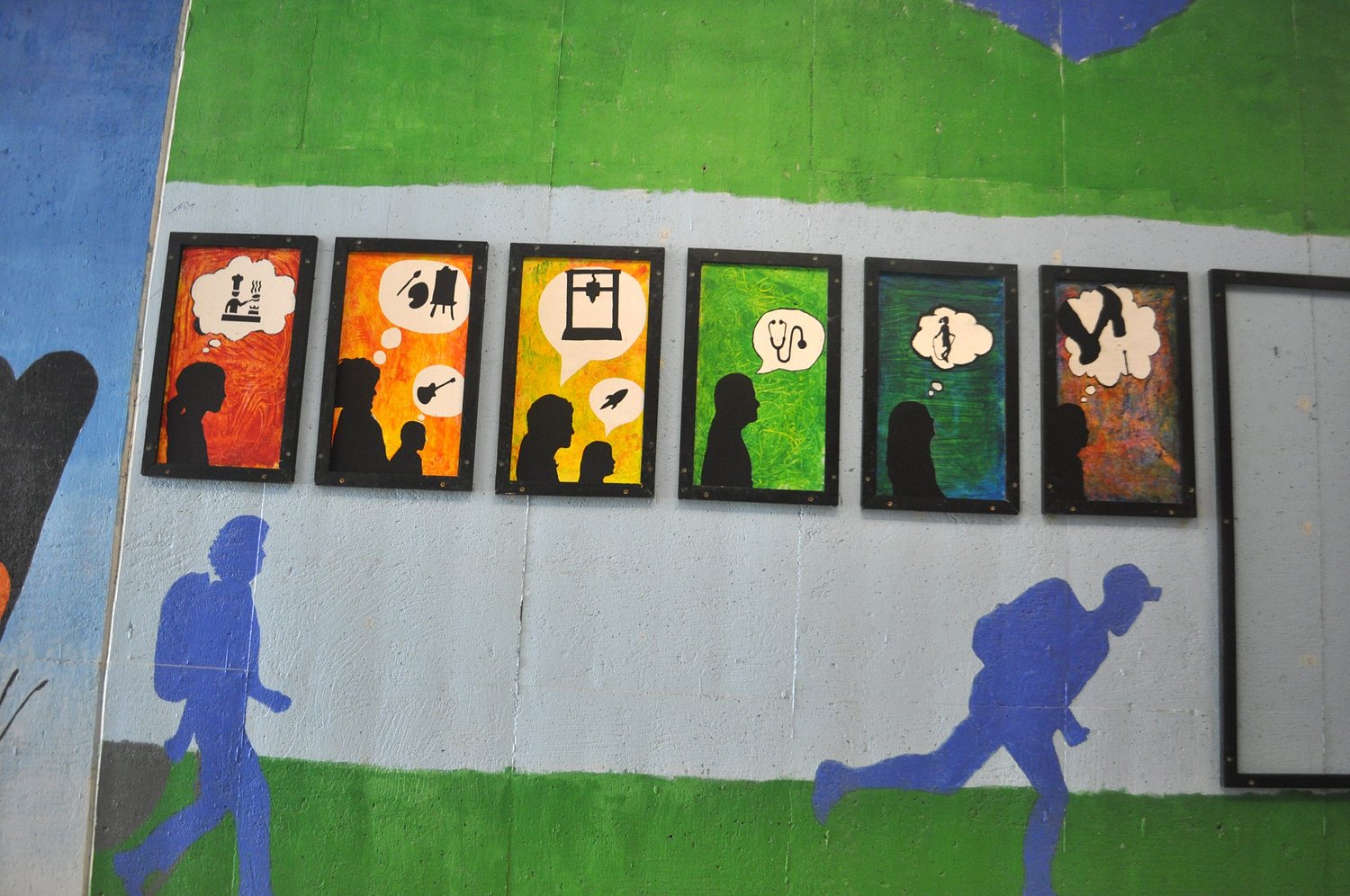School Notes: Lebanon Middle School students paint mural in downtown tunnel