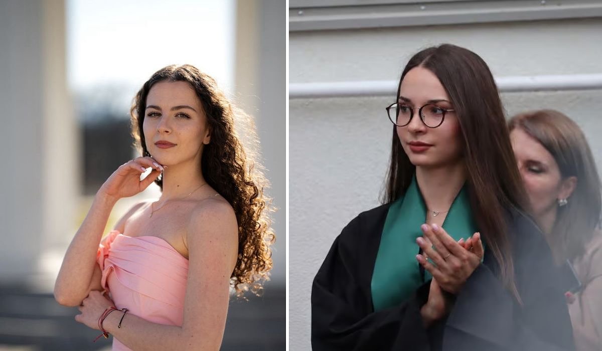Sara și Adara de la ”Goga”, medii ”gemene” la BAC: sunt colege de clasă și ambele au luat peste 9,90 / foto