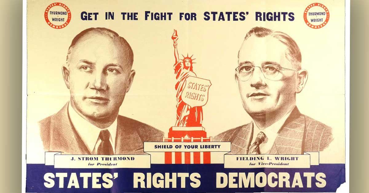 1948: Dixiecrats storm out of Democratic Convention