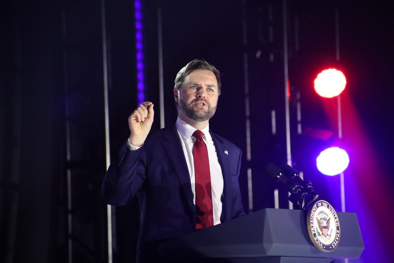 JD Vance, Erika Kirk rally University of Mississippi crowd with call for conservative Christian revival