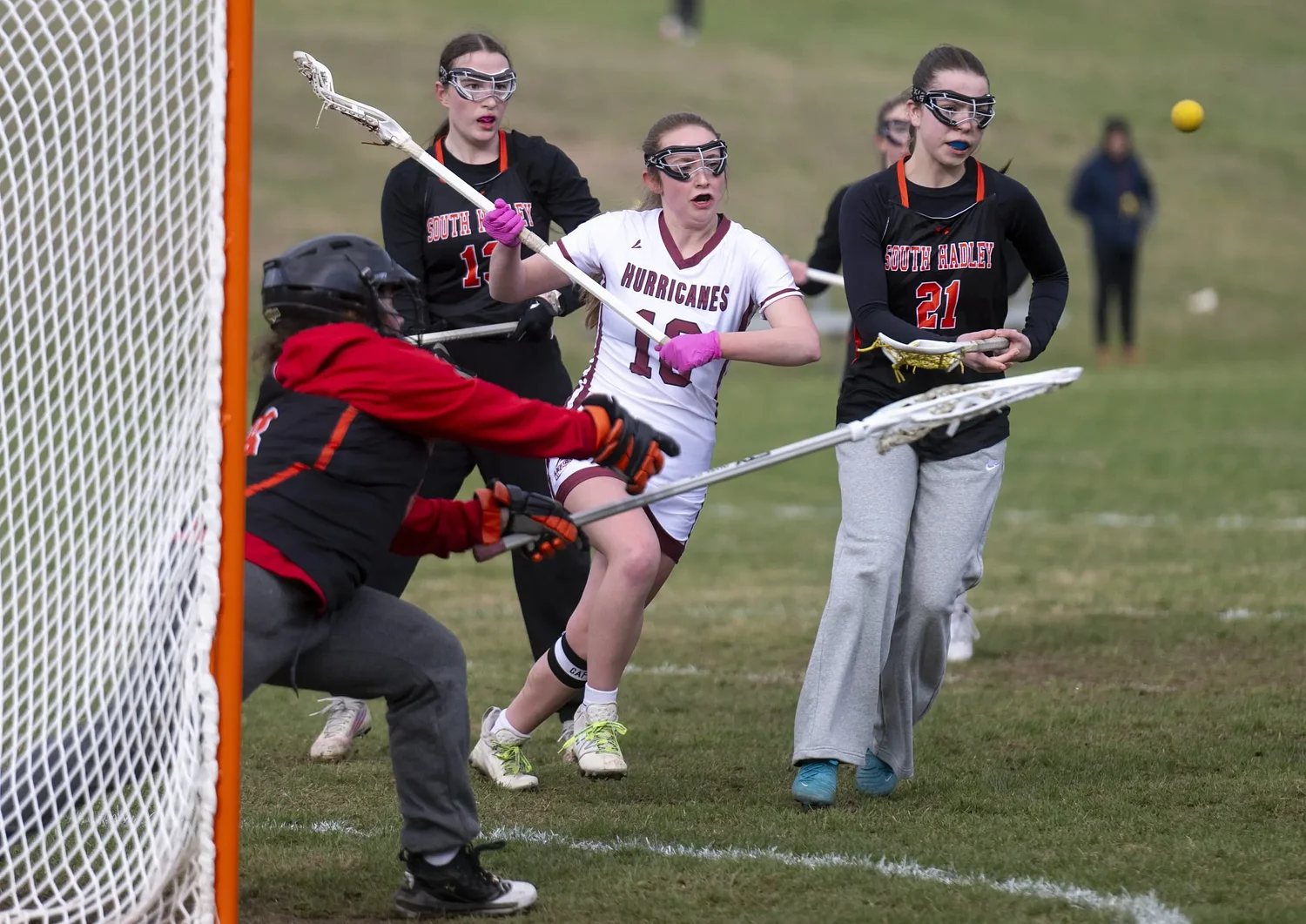 Girls lacrosse: Kiko Bhowmik, Ava Carey guide Amherst to first win of season