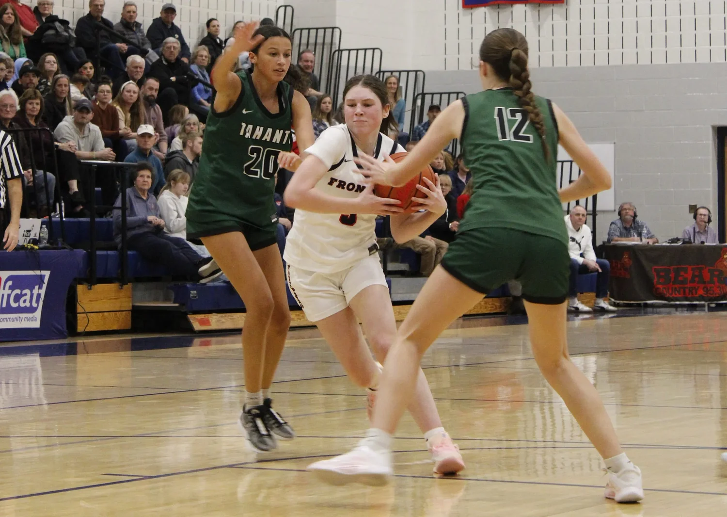 MIAA basketball: Frontier girls take down Tahanto in D4 Round of 16